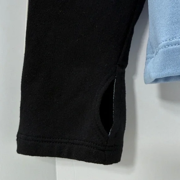 PINK Victoria's Secret Light Blue Zip-Up Pullover Top - Picture 7 of 9